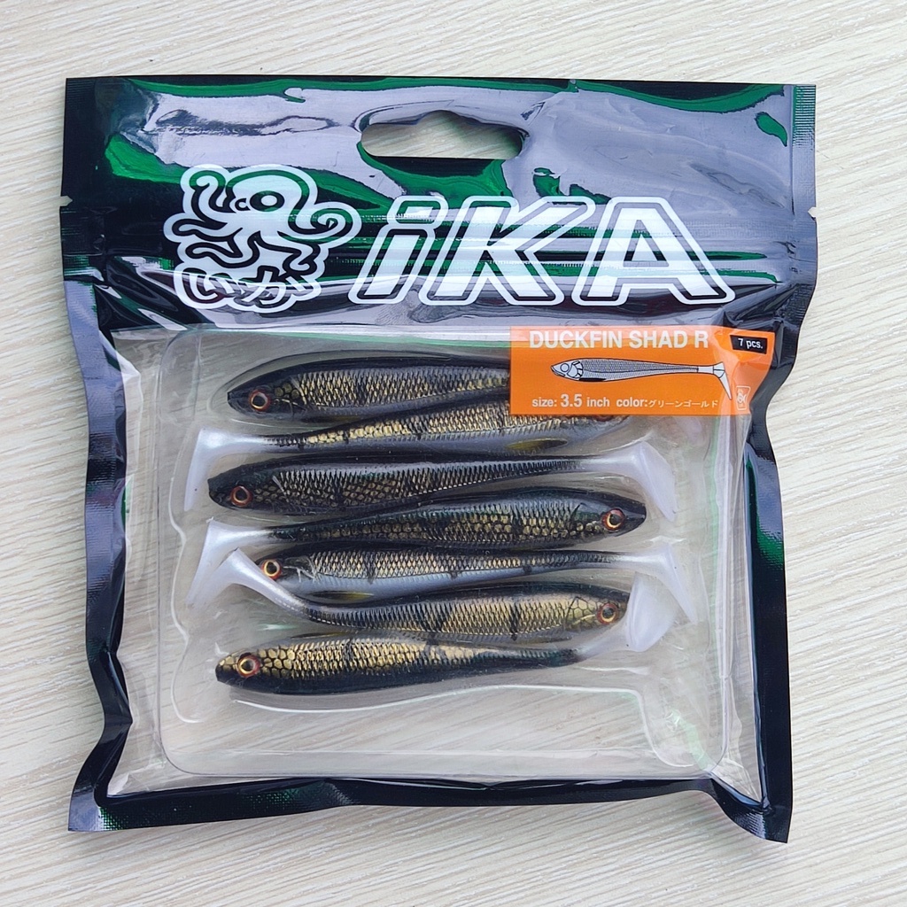 [FREESHIP MAX] Mồi câu lure cá mềm NFF IKA  9cm_Đồ câu Phong Tư