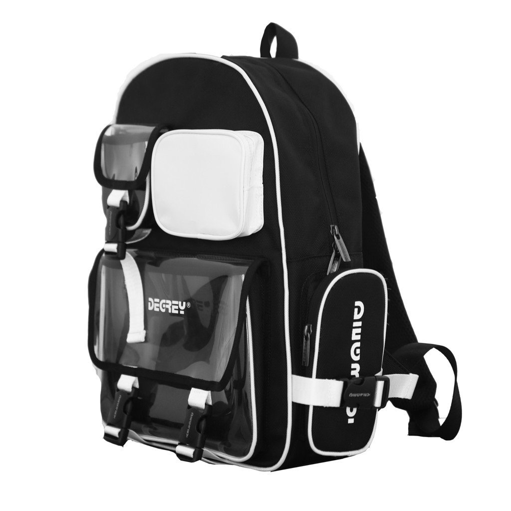 Basic Backpack Degrey Trắng - BBD Trắng