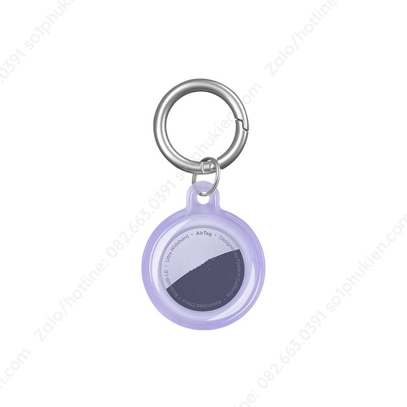 Bao da móc khoá AirTag Case AirTag Trong suốt TPU