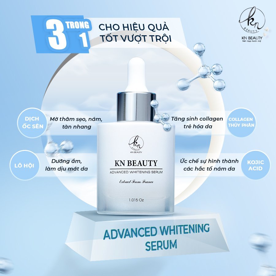 Sỉ 3 combo Face và Serum KN BEAUTY (KÈM QUÀ TẶNG CAO CẤP)