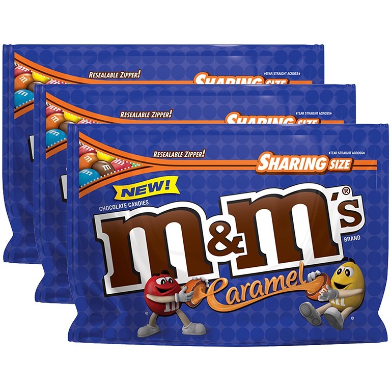 Socola M&M Caramel (Xanh Dương) 272g
