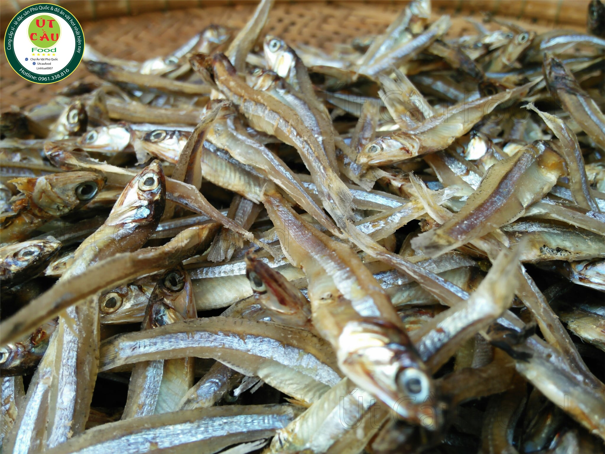 250Gram Khô Cá Cơm Phú Quốc Phơi Ghe