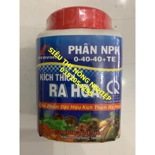 Chế phẩm kích ra hoa - 0-40-40+TE hũ 100gr