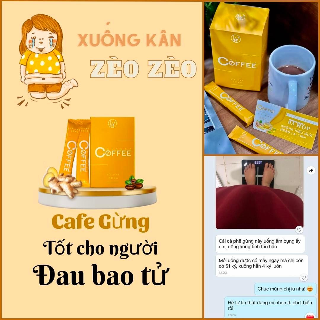 Cà Phê Gừng Giảm Cân - Ginger Coffee Chính Hãng