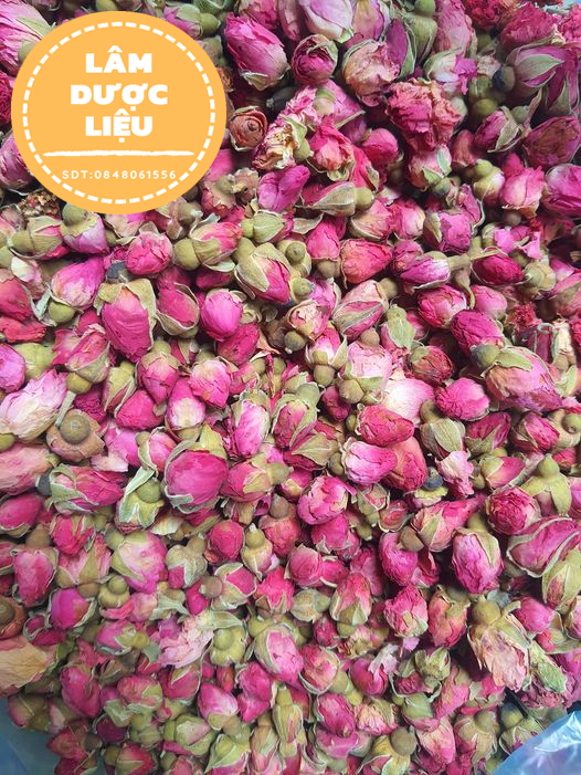 [HÀNG LOẠI 1] 100g Nụ Hoa Hồng Đà Lạt Sấy Khô