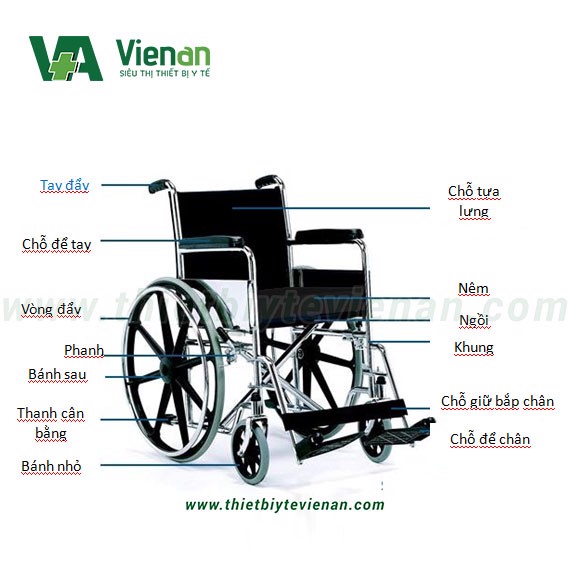 Xe lăn thường X9 Lucass