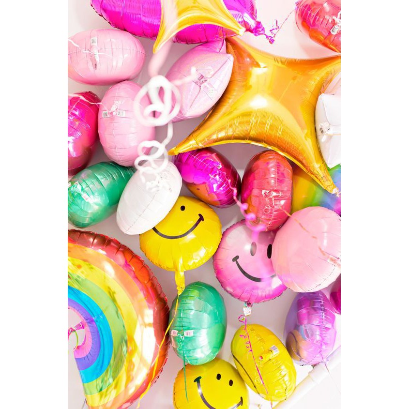 Set 2 cái Bóng kiếng sao 4 cánh trang trí size 25cm