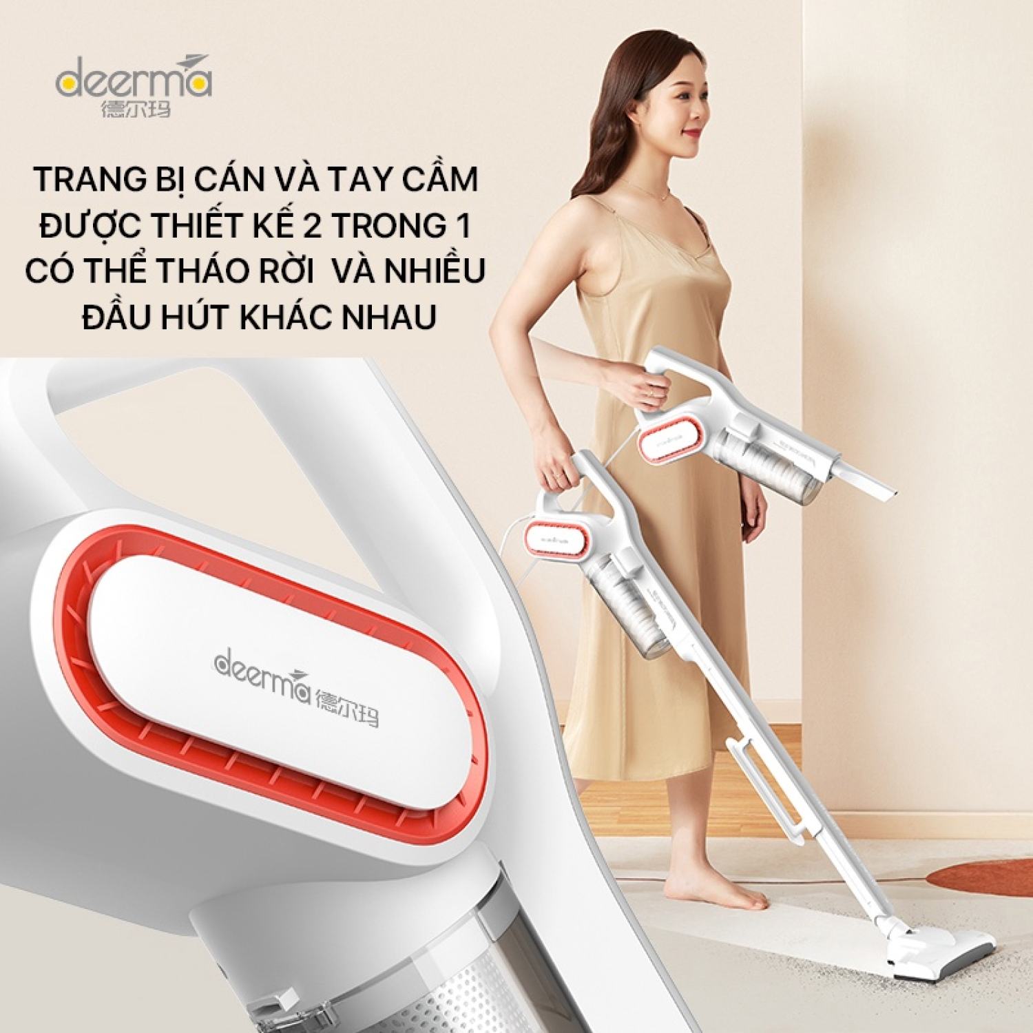 Máy Hút Bụi Cầm Tay DEERMA DX700|DX700S