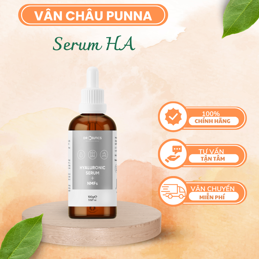 [Chính Hãng] Tinh Chất HA Drceutics Cấp Ẩm Và Căng Bóng Da Hyaluronic Acid + NMFs HA Basic Drceutics