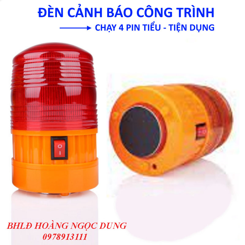ĐÈN QUAY CẢNH BÁO DÙNG PIN, ĐÈN CHỚP CẢNH BÁO CÔNG TRÌNH, ĐÈN CÔNG TRƯỜNG