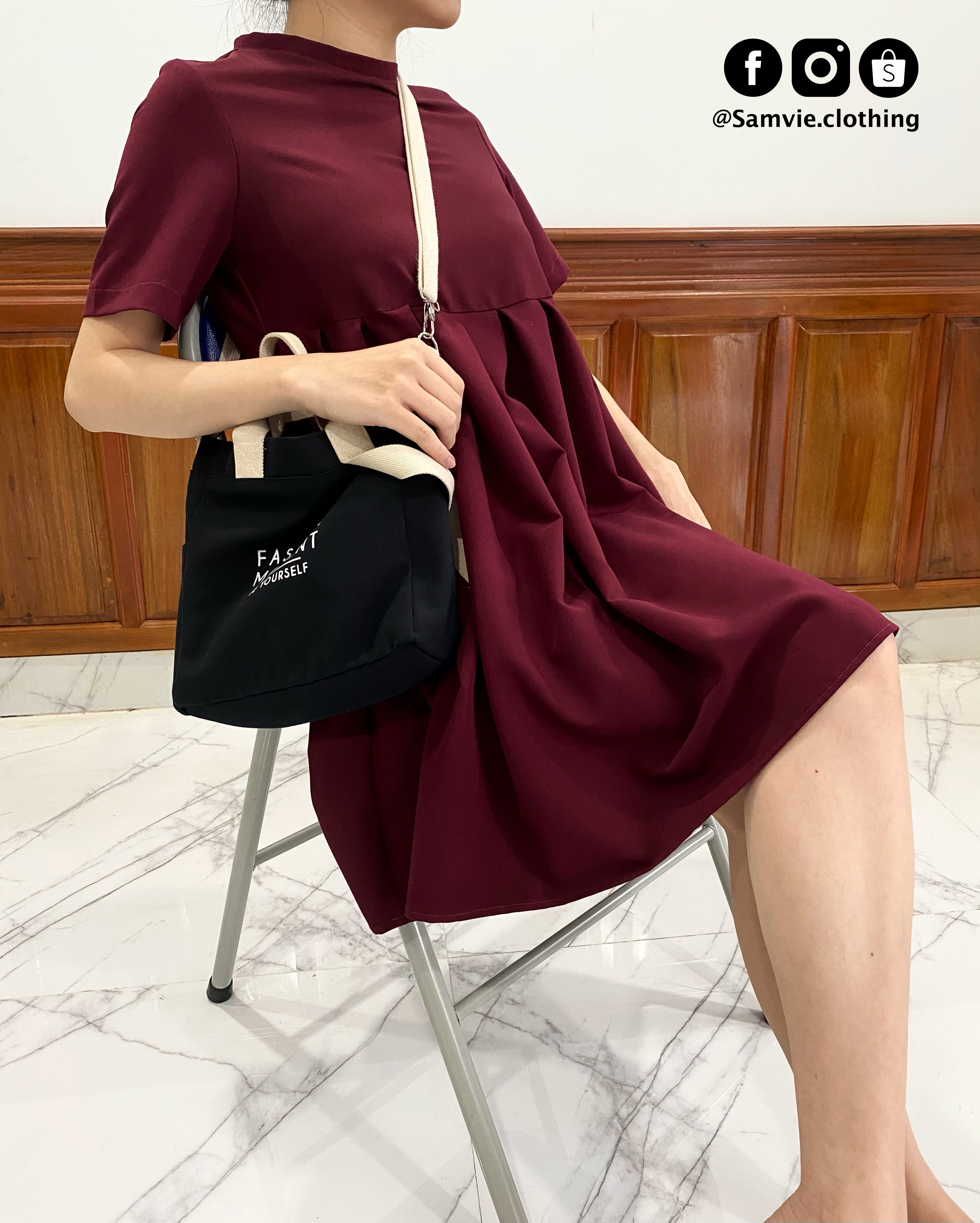 Đầm baby doll Samvie