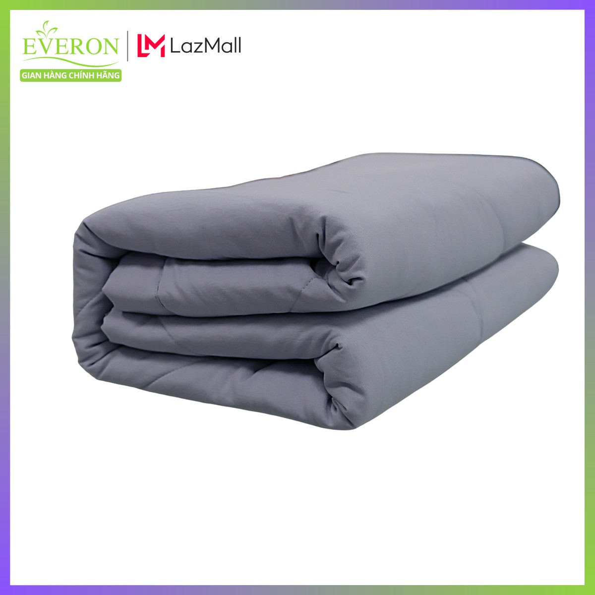 Chăn Chần Bông Hàn Quốc Silky Xám K-Bedding KSS107