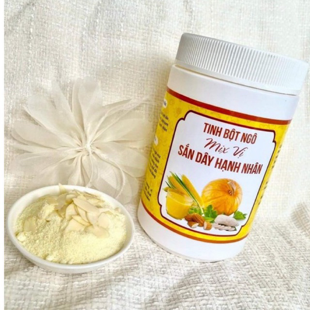 Tinh bột ngô mix sắn dây hạnh nhân (bữa ăn tiện lợi)