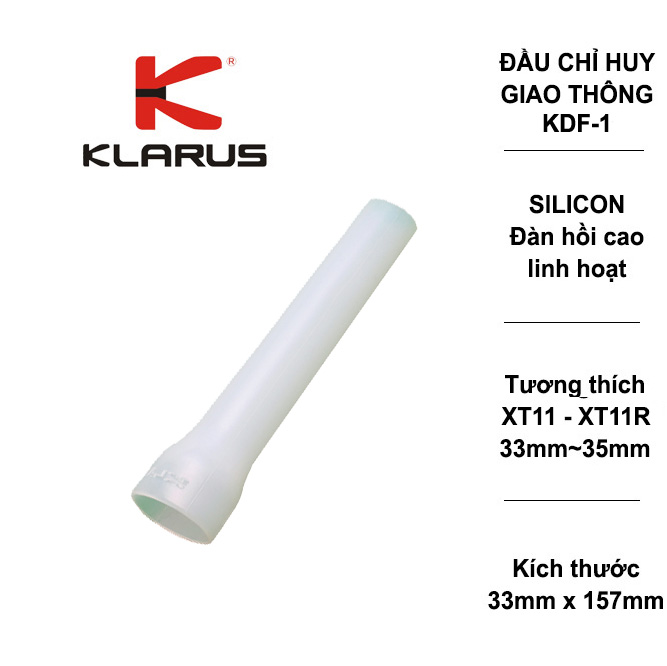 Tản sáng trắng KLARUS (silicon)