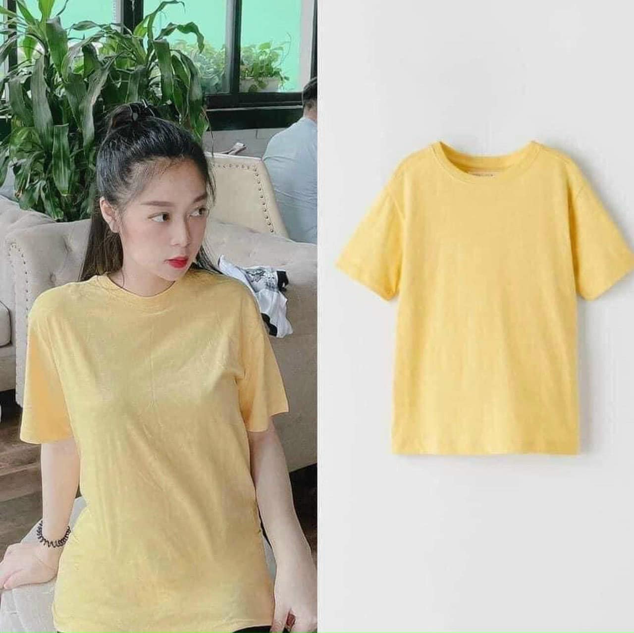 Hộp 4 áo phông cổ tròn Basic