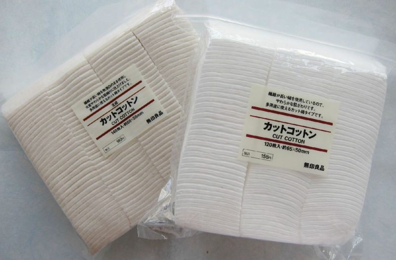 Bông tẩy trang Muji