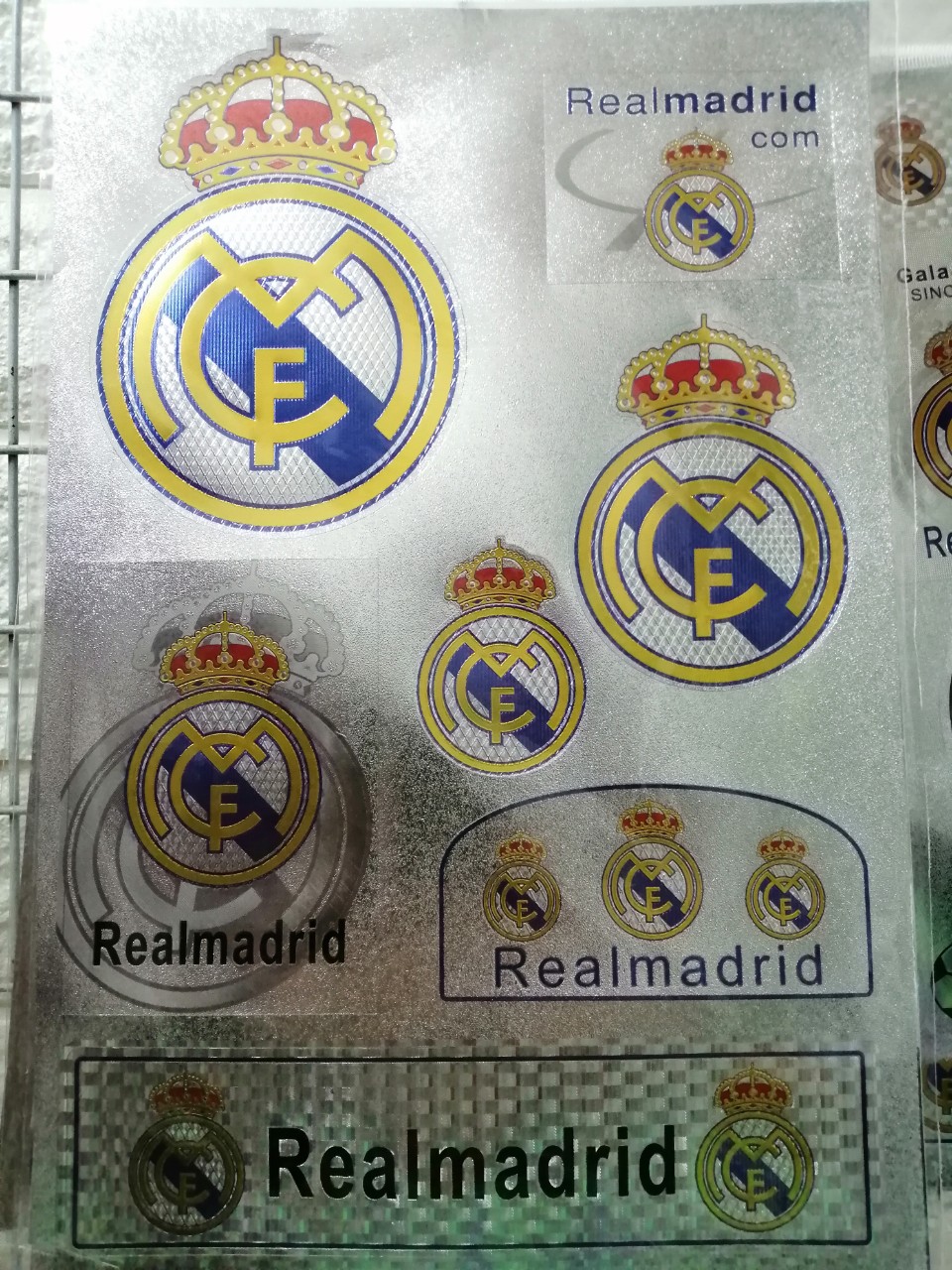 Sticker dán các CLB bóng đá