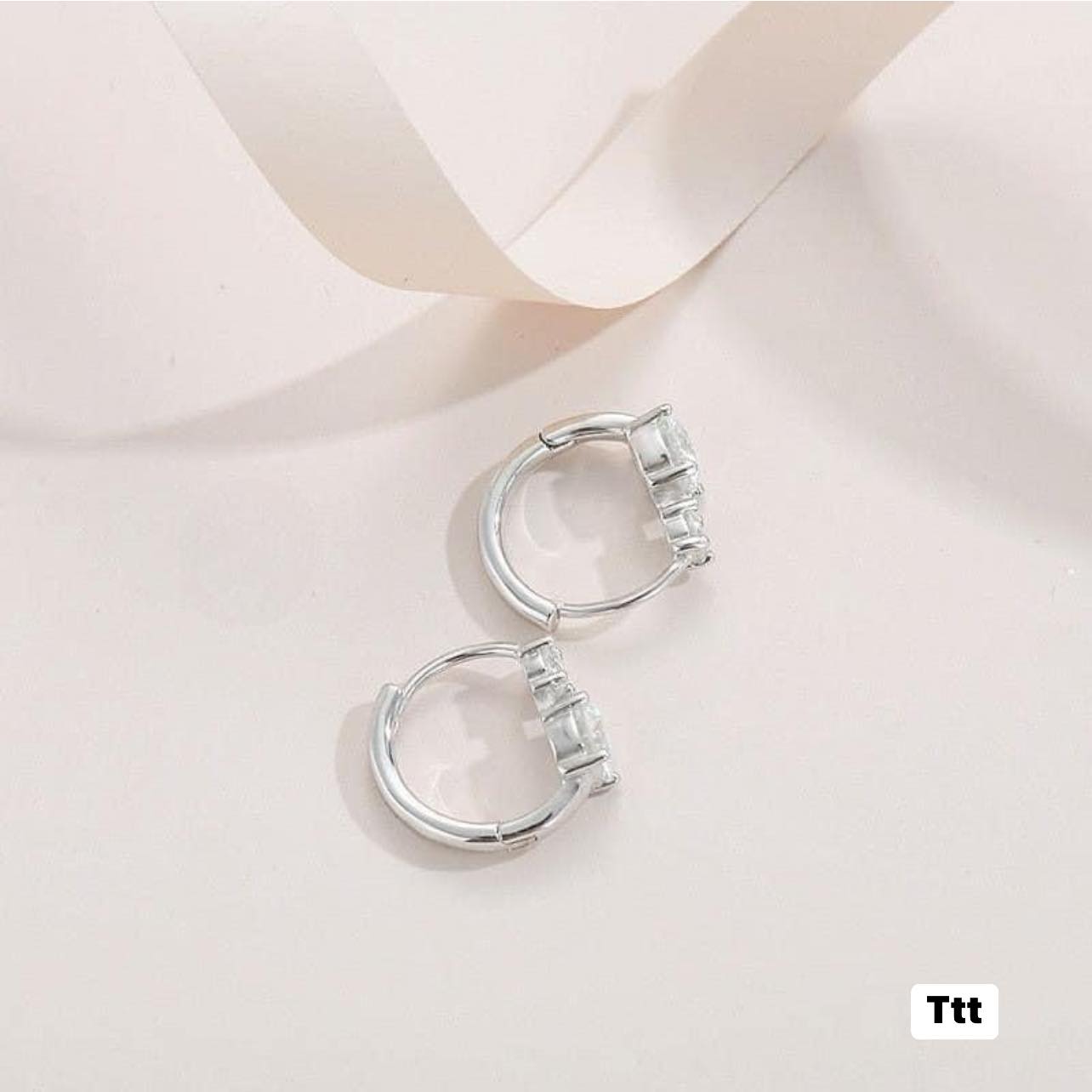 Bông tai bạc thời trang chất liệu bạc s925 MS0051