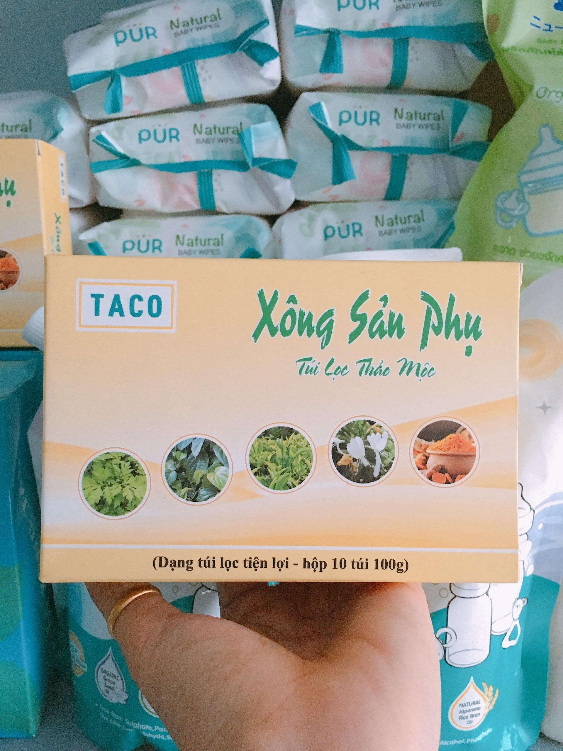 XÔNG SẢN PHỤ CHO MẸ SAU SINH