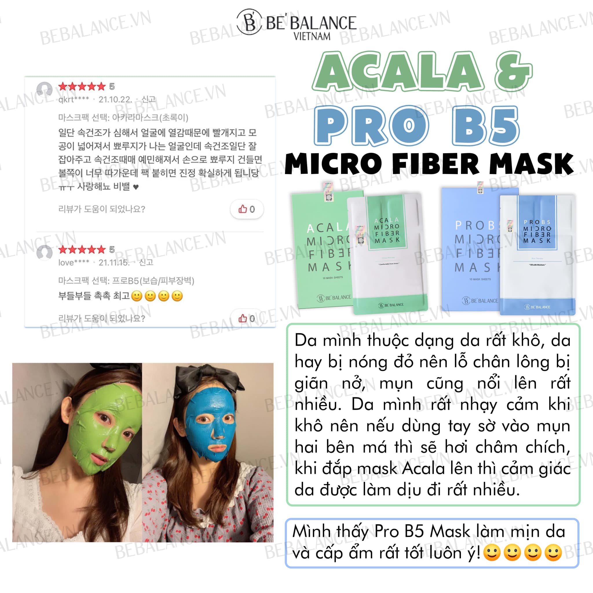 FIBER MASK BE'BALANCE