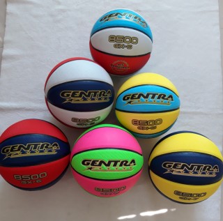 quả bóng rổ số 5 GENTRA GX5 da cao cấp(hàng chính hãng)tặng kèm kim túi+1 đôi tất thumbnail