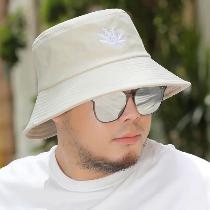 bucket hat round face