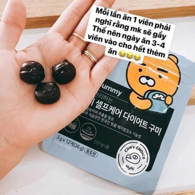 Kẹo dẻo giảm cân Diet Gummy Kakao Friends đẹp da hàng chính hãng Hàn Quốc nhập khẩu