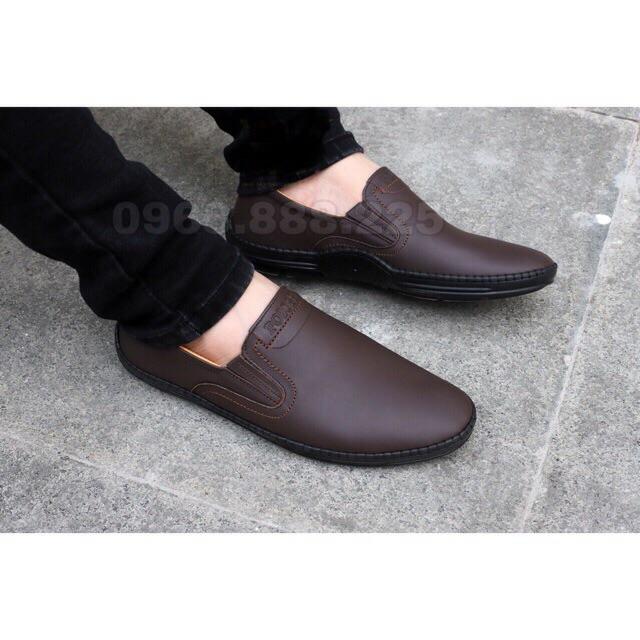 GIẦY LƯỜI NAM BOSS CHẤT DA SIÊU ĐẸP