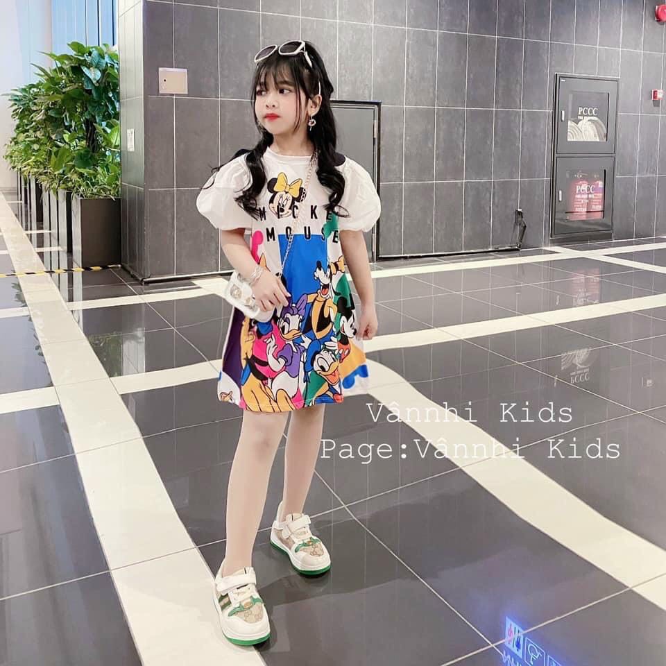 váy mickey cho bé gái từ 8-20kg