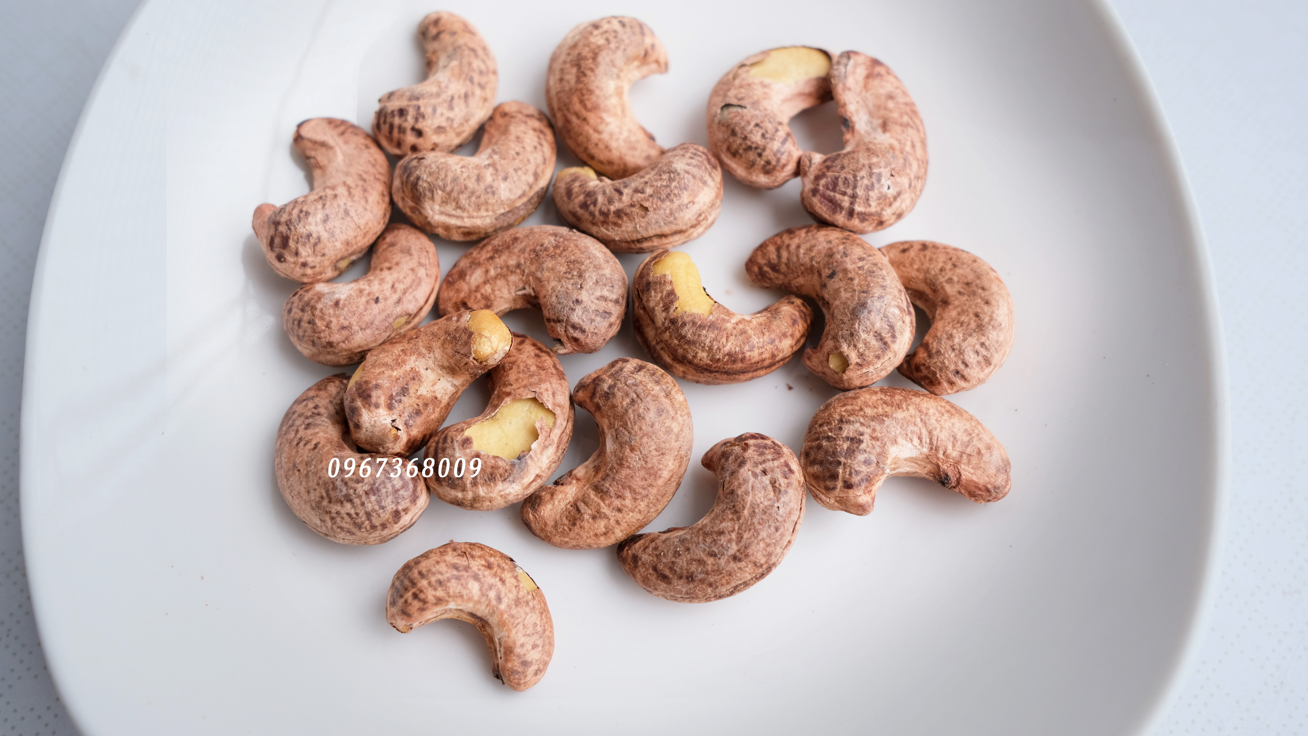 Hạt điều rang muối Bình Phước túi zip 500gr
