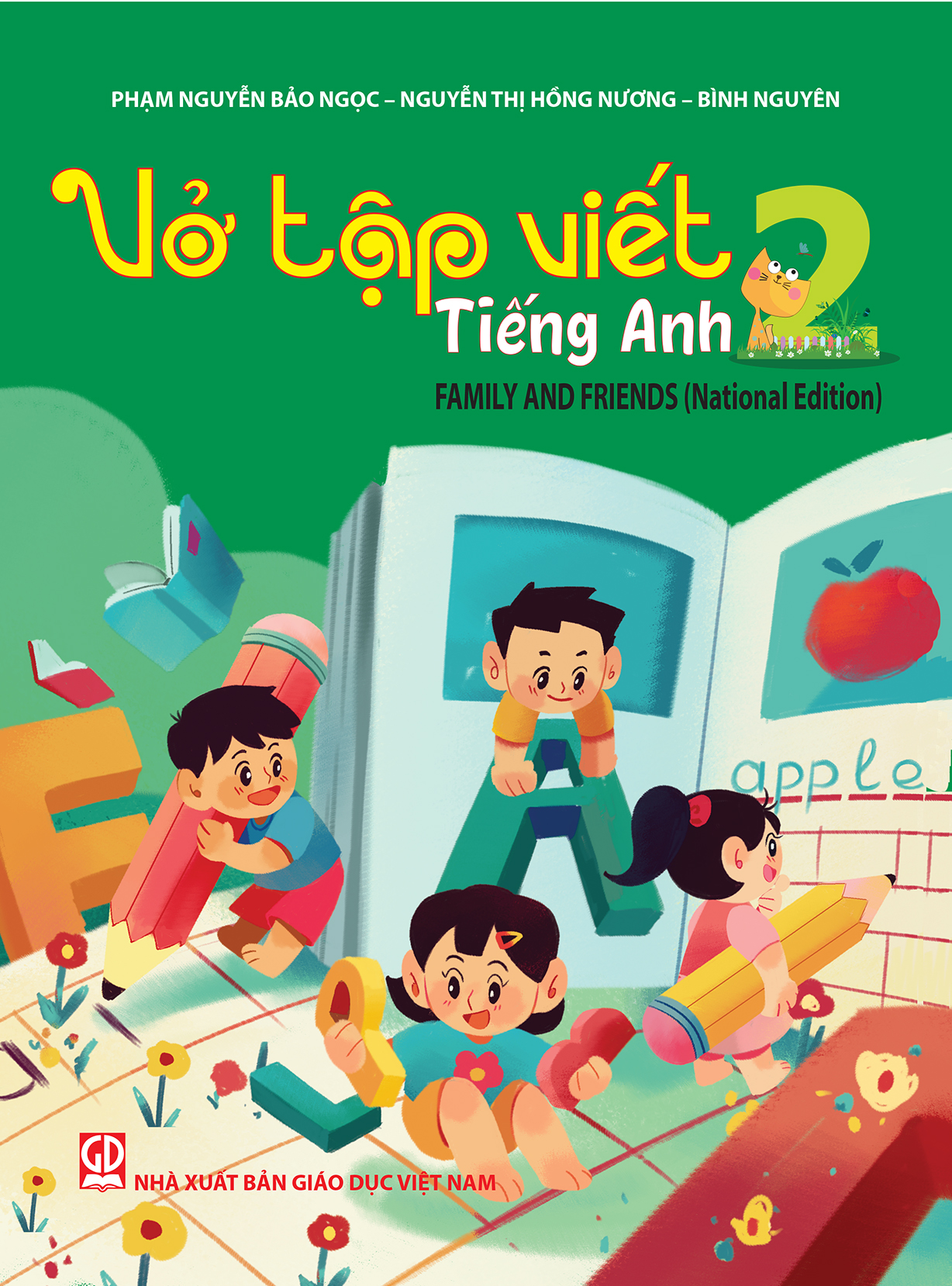 Sách - Vở tập viết Tiếng Anh 2 Family and friends -