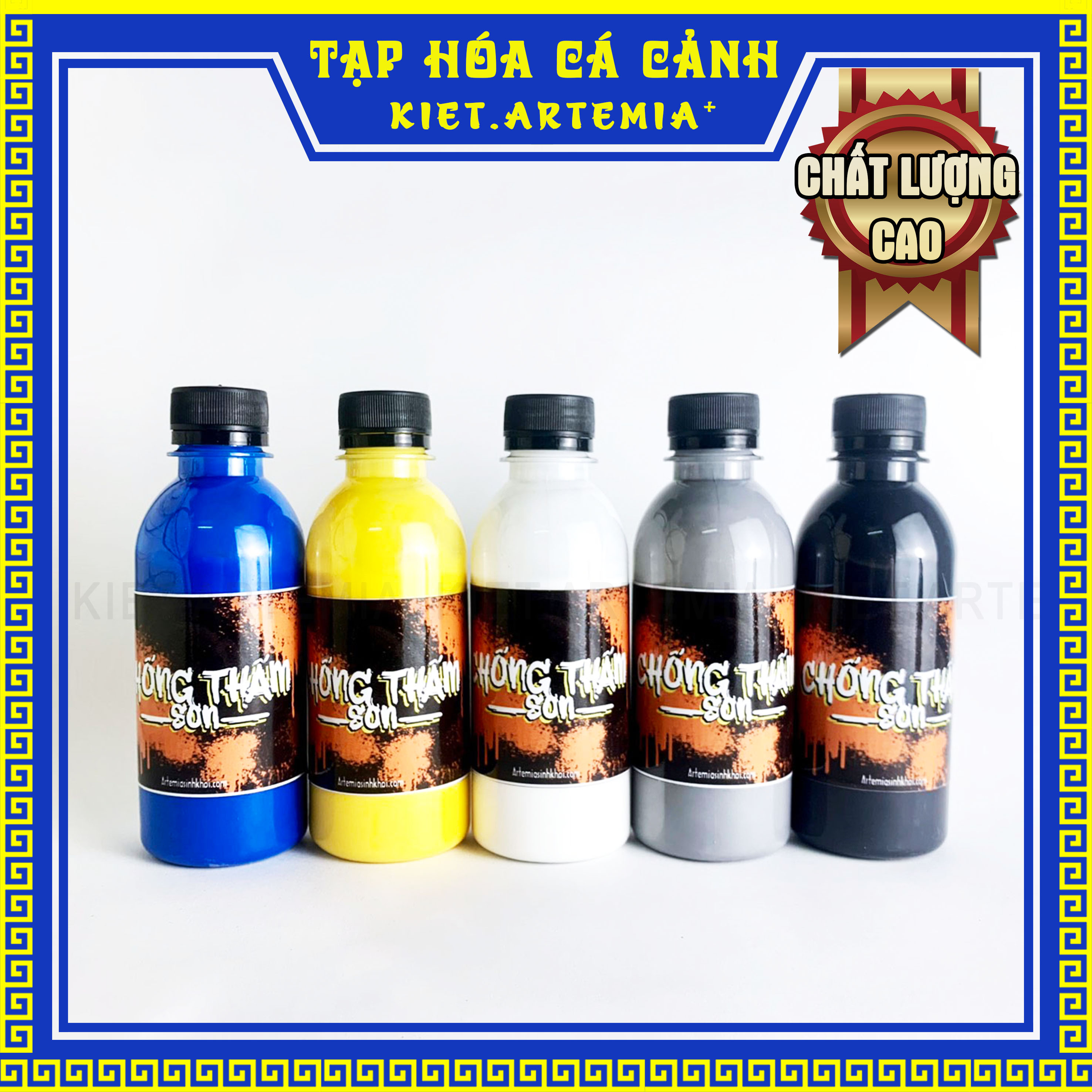 Sơn chống thấm thùng xốp nuôi cá