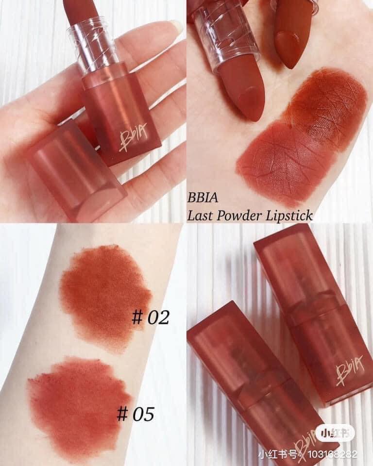 SON THỎI LÌ BBIA LAST POWDER LIPSTICK EXP 10/12/2023 - LAMII BEAUTY