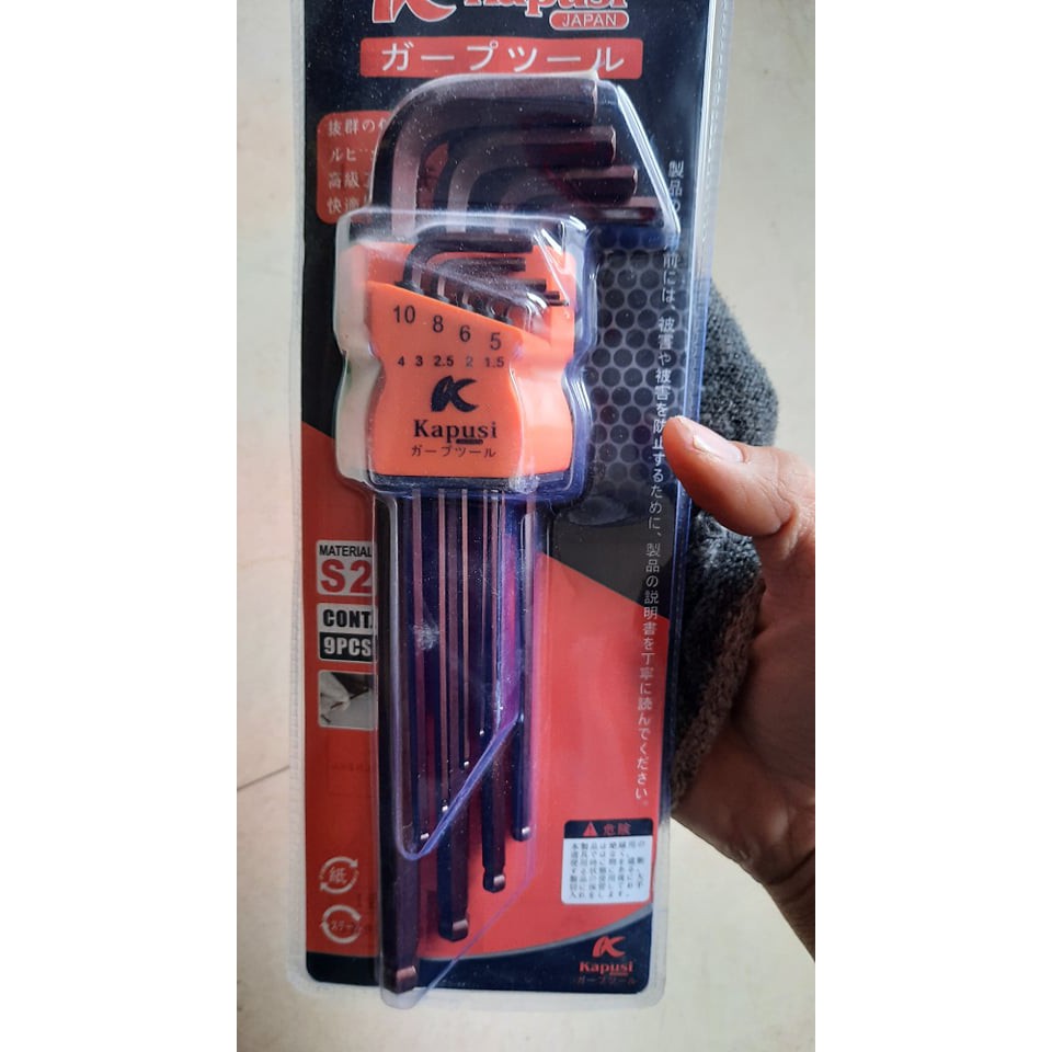 bộ lục giác nâu kapusi