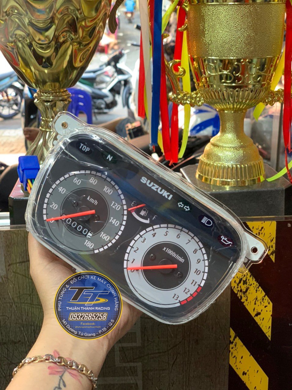 Đồng hồ sport 203 - Satria 206 - RGX