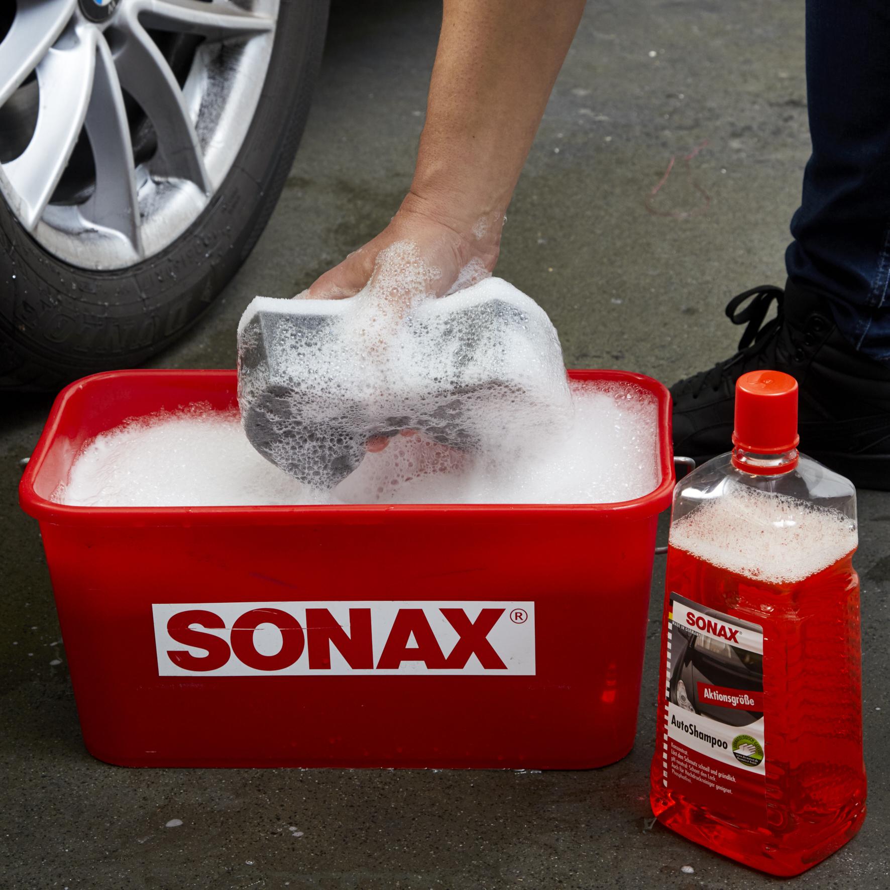Mút Xốp - Bọt Biển Rửa Xe Sonax 2-in-1 Multi Sponge
