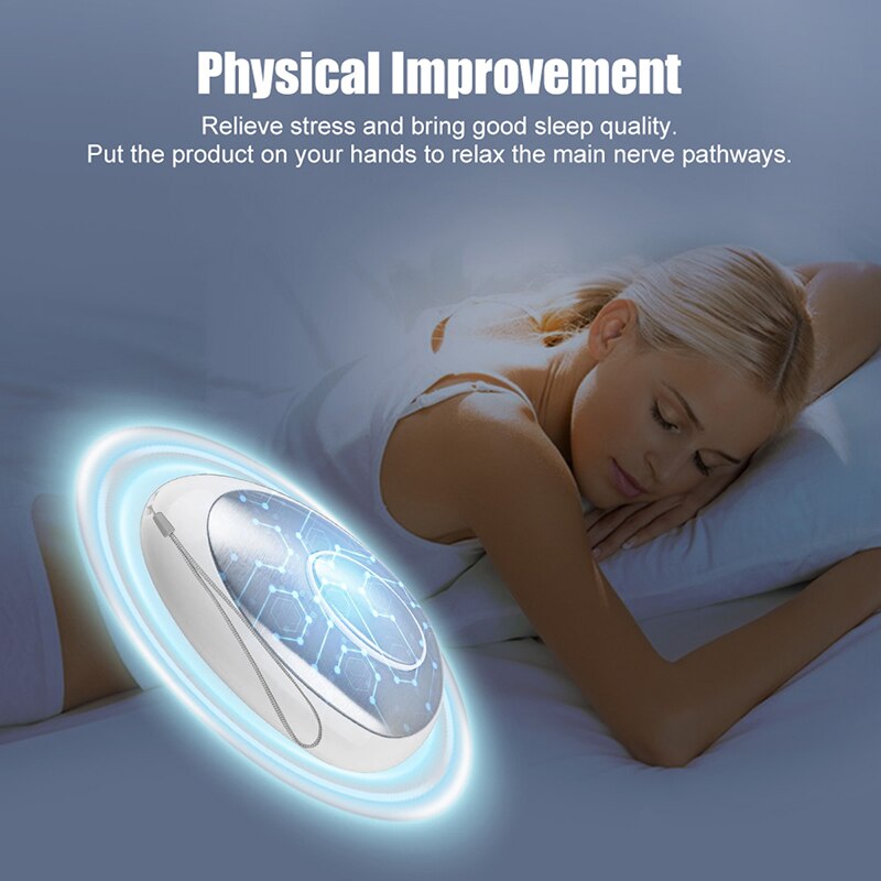 Handheld Sleep Device Intelligent Sleep Aid Device Micro-Current Relaxation Sleep Hypnosis Device Battery Device