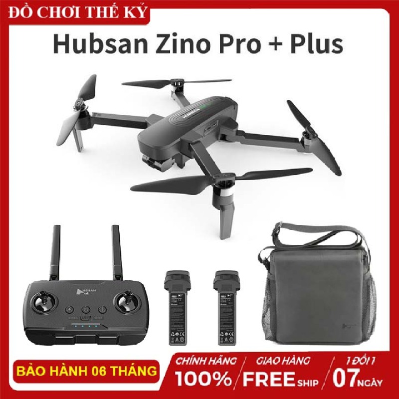 [ COMBO ] Flycam Hubsan Zino Pro Plus Camera Ultra HD 4K thời gian bay 43 Phút Tầm xa 8Km