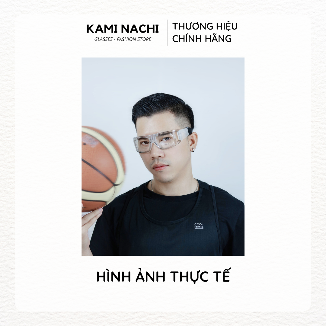 Gọng kính thể thao KAMI NACHI chuyên dụng cho người chơi thể thao, đá banh, bóng rổ