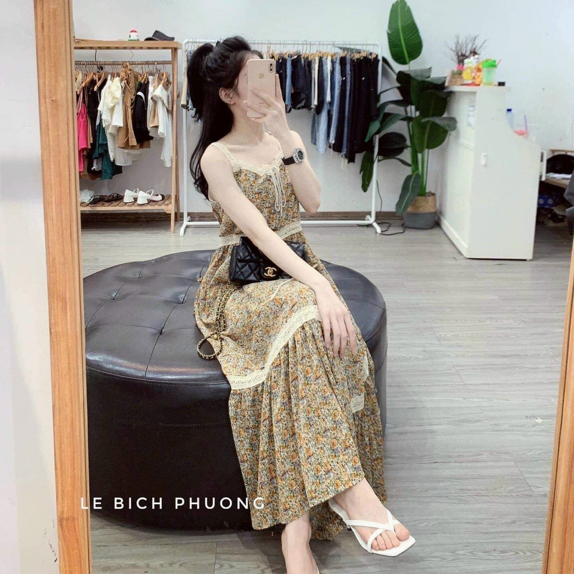 [Hàng cao cấp] Váy bầu đầm bầu chất Lụa Hàn mềm mại💕thiết kế sang chảnh mặc đi làm đi chơi đều đc💗Free size 43~68kg