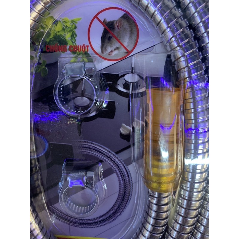 Dây dẫn ga bọc inox chống chuột