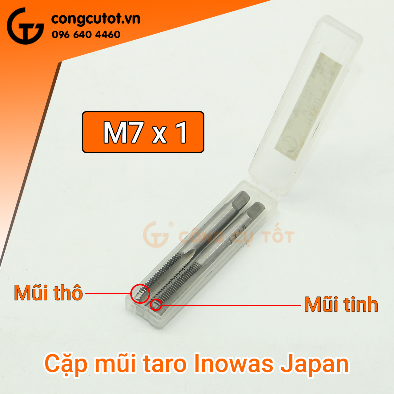 Taro tạo ren Inowas các cỡ 4-20L