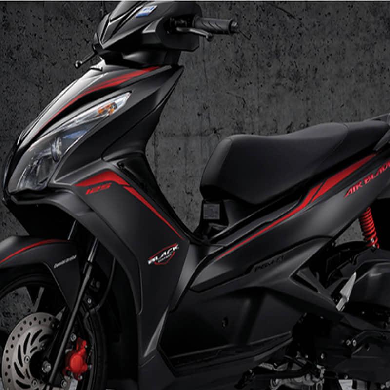 TEM DÁN XE AIRBLADE BLACK EDITION 2015 SẮC NÉT (MÀU ĐỎ)
