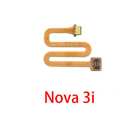 Home Button Fingerprint Touch Id Sensor Connector Flex Cable For Huawei Nova 3e 3i