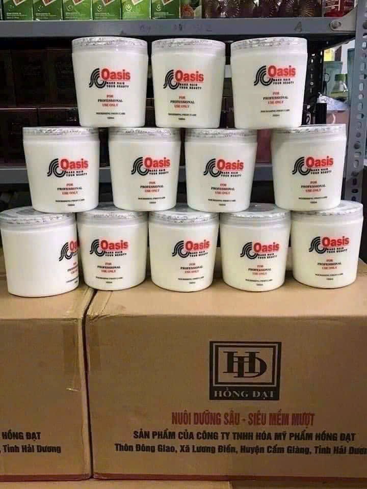Kem hấp, xả, ủ tóc Oasis 1000ml
