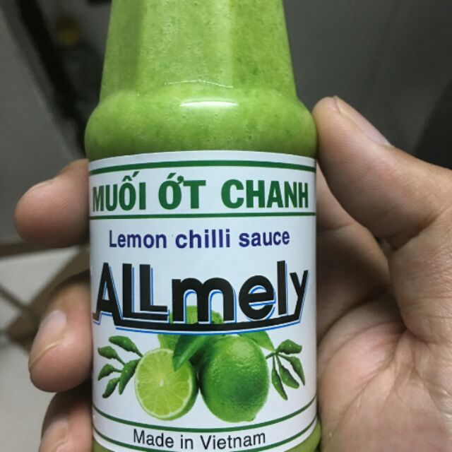 MUỐI ỚT CHANH ALLMELY NHA TRANG chai 220ml