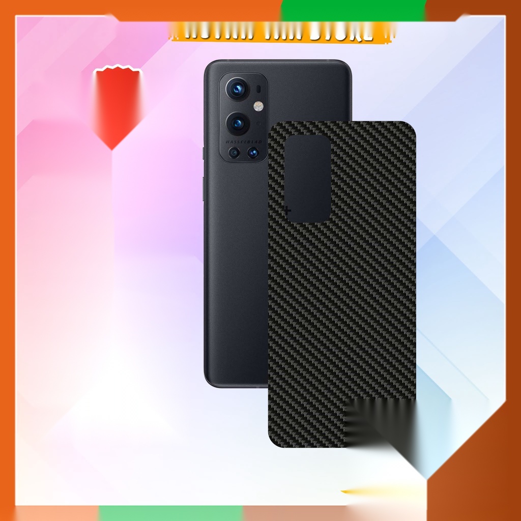 Dán mặt lưng Oneplus 8 (trừ bản mỹ) , 8 Pro , 8T , 9 , 9 Pro , 6, 6T , 7 , 7T , 7 Pro , 7T Pro vân carbon nhám