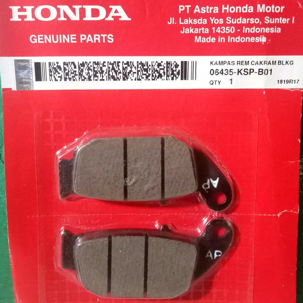 Bố thắng đĩa sau Sonic - Winner - 06435-KSP-B01
