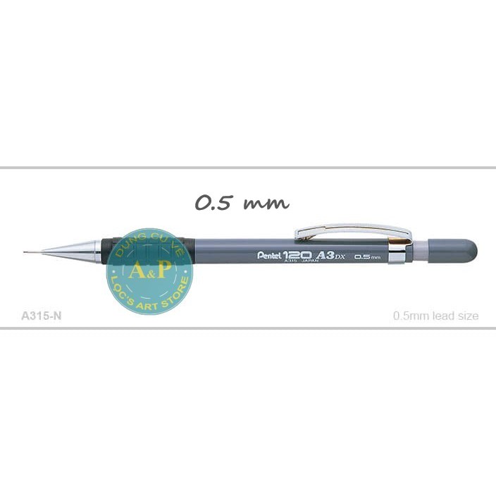 Bút Chì Bấm Pentel 120 A3
