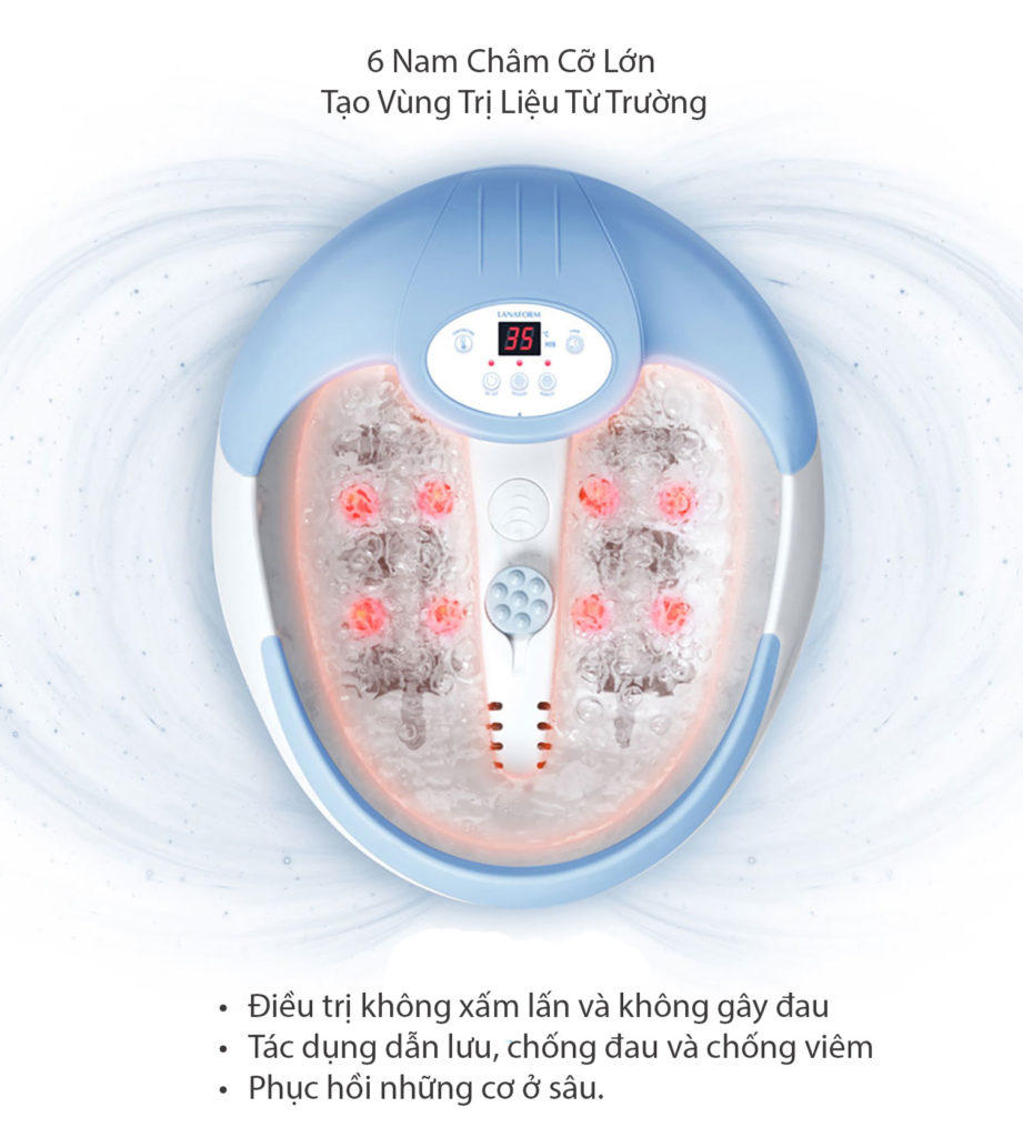 Bồn ngâm chân hồng ngoại Lanaform Luxury
